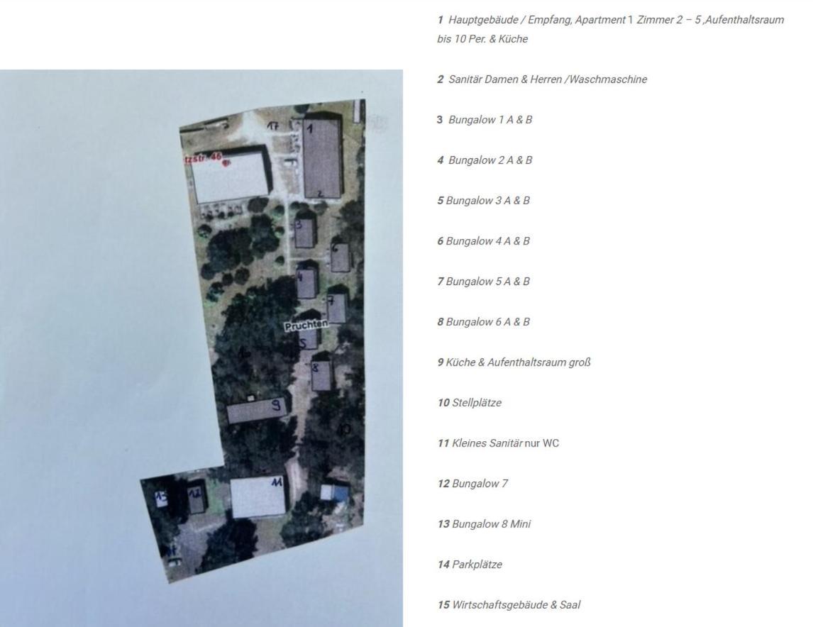 Einzelzimmer Mit Gemeinschaftsbad Pruchten エクステリア 写真